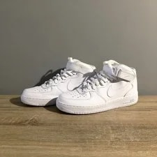 Nike Air Force 1 Mid '07 Triple Size 12 3