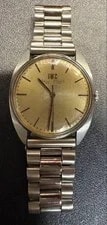 IWC Cal.403 Gold Dial Hand Winding Swiss Stainless Steel Analog 33 Mm 2
