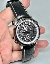 Citizen Promaster Titanium Radio-Controlled PMV65-2272 With Hirsch Strap 2