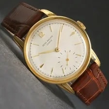 Patek Philippe — Patek Philippe 2452 Calatrava 18K Gold Stepped Lug Condition — Watch — resale