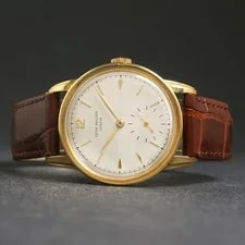 Patek Philippe 2452 Calatrava 18K Gold Stepped Lug Condition 3