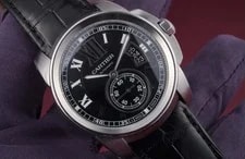 Cartier — 2016 Cartier Calibre de W7100041 42mm Automatic Ref 3389 W/card — Watch — resale