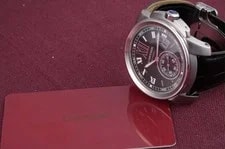 2016 Cartier Calibre de W7100041 42mm Automatic Ref 3389 W/card 2