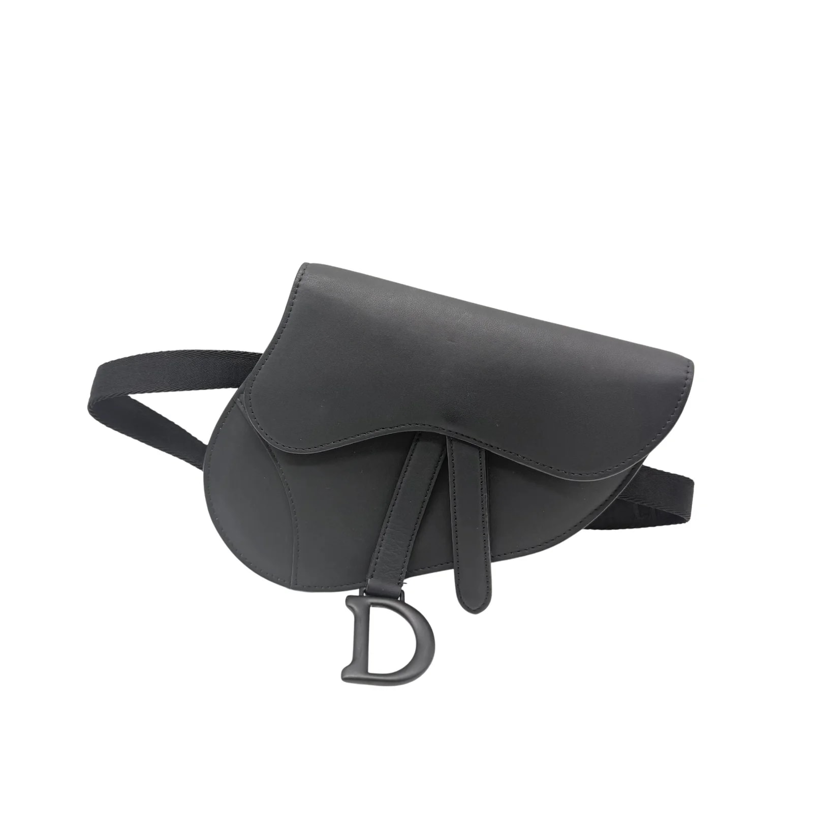 Dior — Dior Ultra Matte Flat Saddle Belt Bag — Accessory — resale