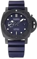 Panerai Submersible Quaranta Quattro Carbotech Blue Abisso PAM01232 2