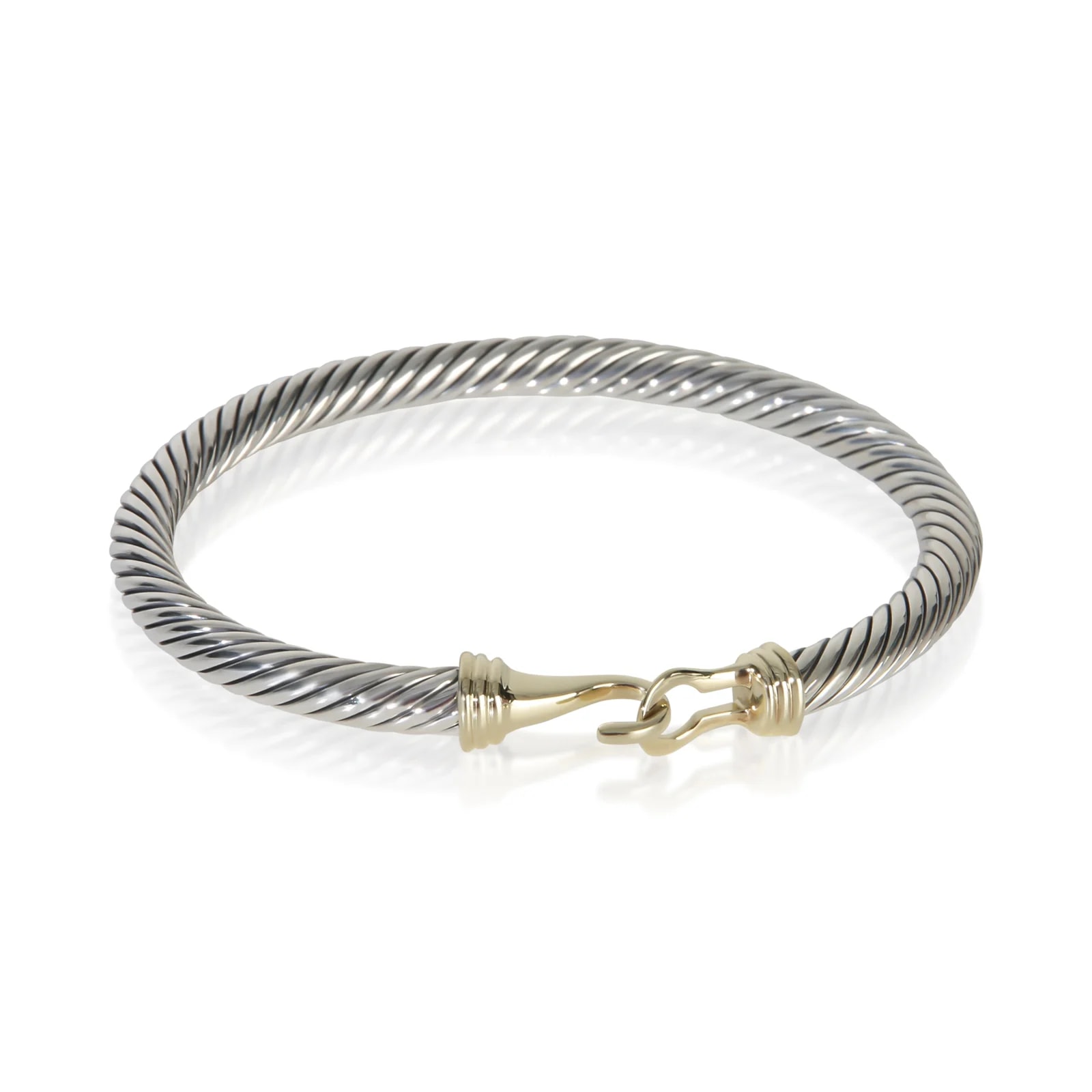 David Yurman — David Yurman Yellow Gold & Cable Buckle 14k — Jewelry — resale