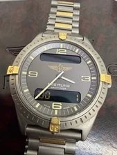 Breitling Navitimer Gray With Titanium/Yellow Gold Bracelet F56059 2
