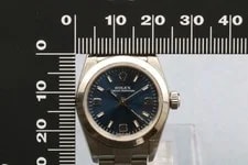Rolex Oyster Perpetual 76080 Blue Dial 24mm Automatic 4
