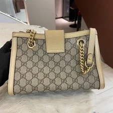 Gucci GG Marmont Mini Chain in White Gold - Classic 2