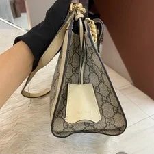 Gucci GG Marmont Mini Chain in White Gold - Classic 4