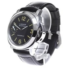 Panerai — Officine Panerai Luminor Marina PAM00001 44mm SS Black Dial #C1828 — Watch — resale