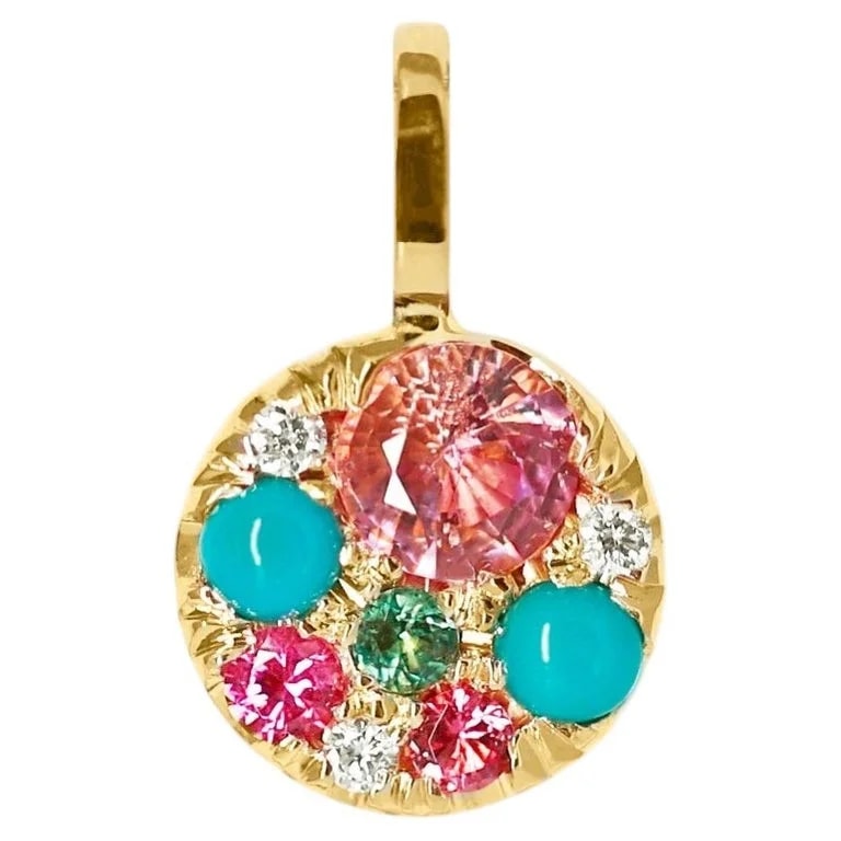 Joke Quick — Padparadscha Alexandrite Spinel Pave 8 Mm — Jewelry — resale