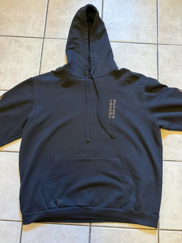 Chrome Hearts — Hearts Script Hoodie — streetwear — resale
