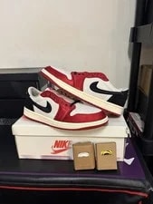 Air Jordan — Size 9.5 - X Air Jordan 1 Retro OG SP Low Home — Sneaker — resale