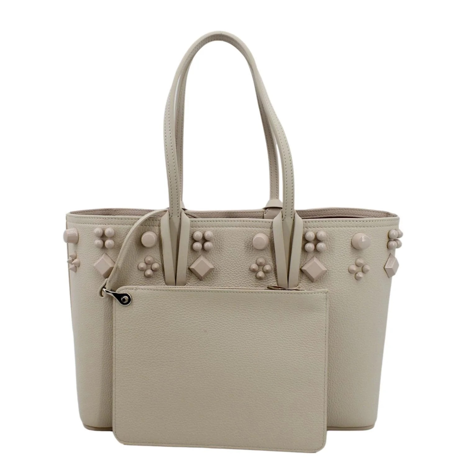Christian Louboutin — Christian Louboutin Cabata Small Spike Live — Handbag — resale