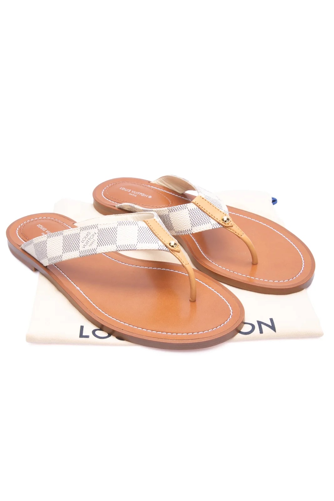 Louis Vuitton — Louis Vuitton Sunny Thong 37 (New) — Designer Shoe — resale