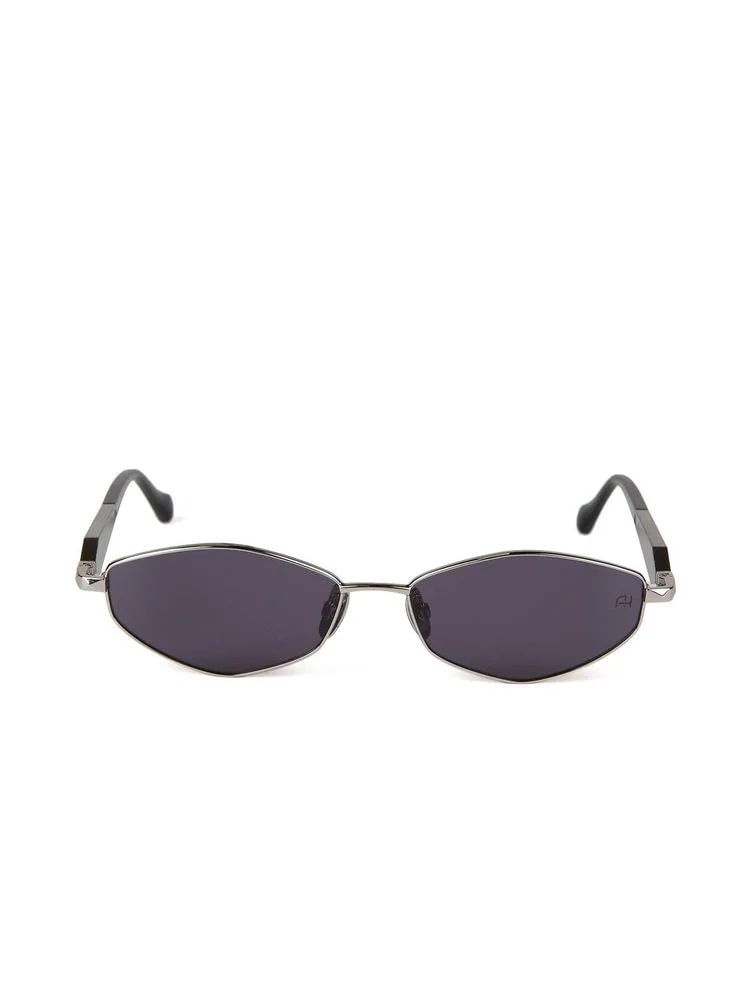 Ana Hickmann Ah3353 Metal Oval Sunglasses — 3