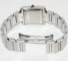 Cartier Tank Francaise LM W51002Q3 S From Japan 2