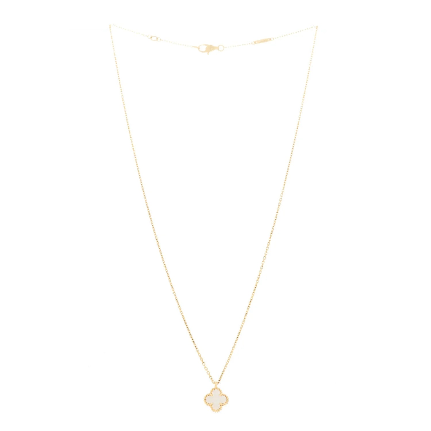 18K Yellow Gold Mother of Pearl Sweet Alhambra 3