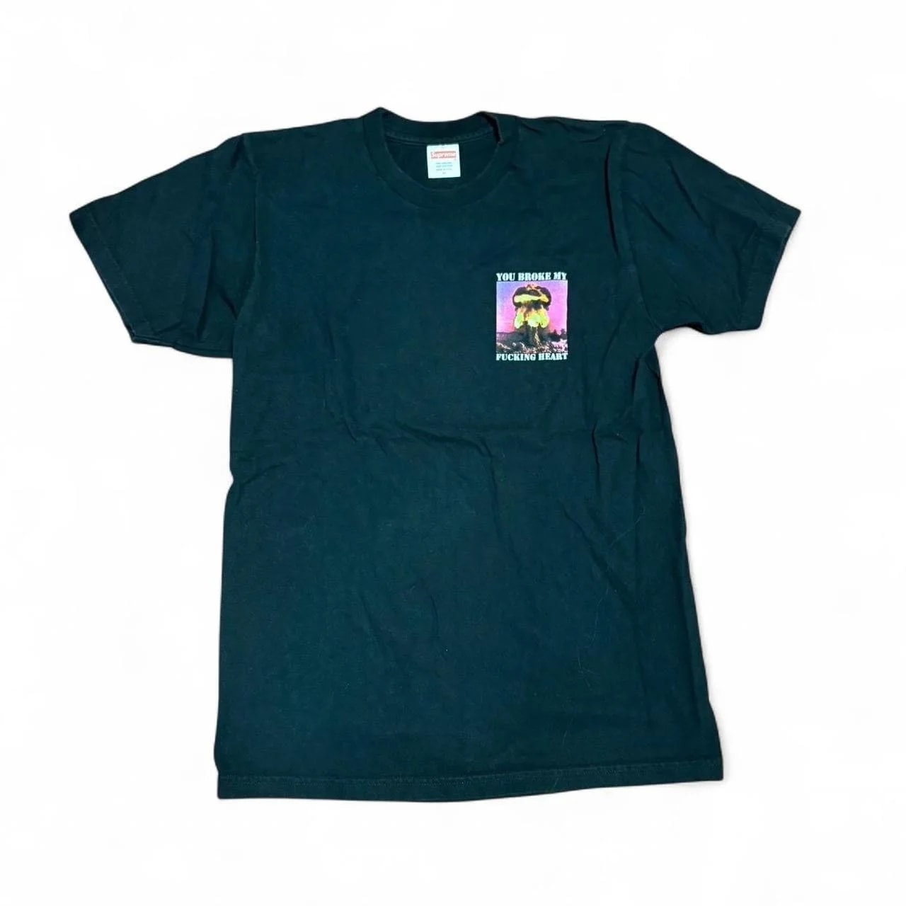 Supreme — Sz M - Supreme You Broke My F*****g Heart T-Shirt — streetwear — resale