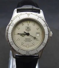 Tag Heuer 2000 Professional 200M 972.015 Woman's Leather Strap 3