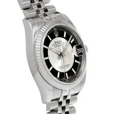 Rolex Datejust 36 116234 36mm Stainless Steel Black / Silver #WW1279 3