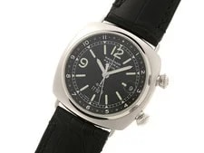 Panerai PAM00098 Radiomir GMT AlarmWatches Black Dial Steel 【【472】 2