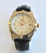 Breitling , B10050 Windrider Wings Automatic, White Dial, Gold Accents 3