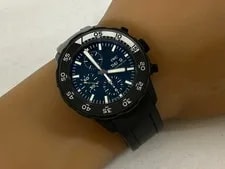IWC Aquatimer Chronograph IW376705 Black Automatic Excellent A6340 2