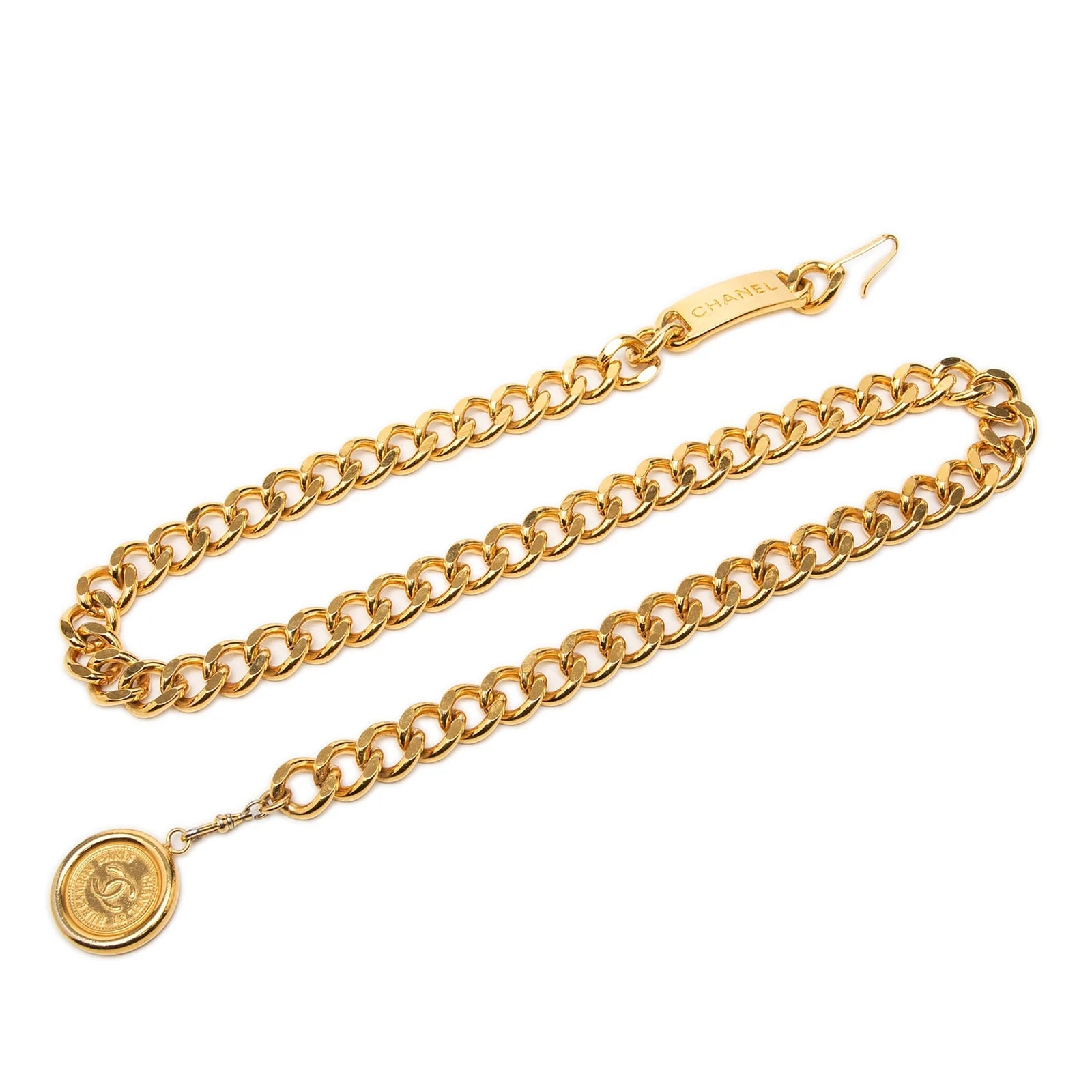 Chanel — CC 31 Rue Cambon Medallion Chain Belt — Accessory — resale