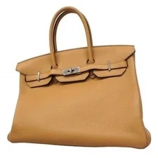 Hermès — Hermes Birkin 35 , , Chai, U Stam... GZl1ht89 — Handbag — resale