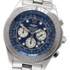 Breitling — Breitling B-2 Professional A42362 Date Blue Dial Automatic SS — Watch — resale