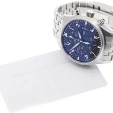 IWC — IWC Pilot's Watches IW377704 43mm SS Black #C4256 — Watch — resale