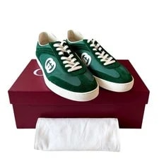Gucci G74 Interlocking G Low Top Size 12 US 12.5 New 3