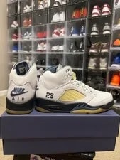 Size 10.5 - Jordan 5 X Mid Light 4