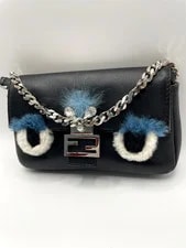 Fendi Monster Micro Bucket 2Way Chain Crossbody 3