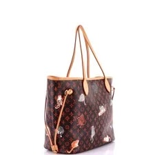 Louis Vuitton Neverfull NM Limited Edition Grace Coddington Catogram 3