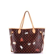 Louis Vuitton Neverfull NM Limited Edition Grace Coddington Catogram 4