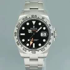 Rolex 216570 Explorer II 42mm Black Dial Steel Oyster Box 2