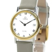 Omega — [N ]omega de Ville Cal.1479 White 25mm Quartz From Japan A658 — Watch — resale