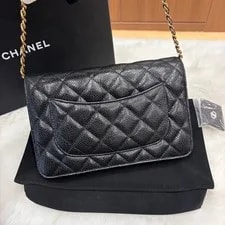 Chanel Wallet on Chain WOC Quilted Flap Crossbody 2