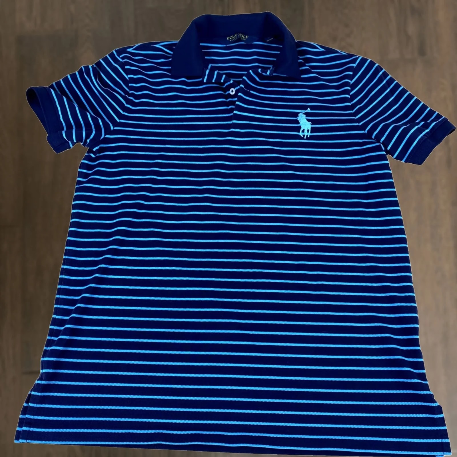 Polo Ralph Lauren — Polo Ralph Lauren Polo Golf Performance Shirt Striped Big Pony Large ’s L Shirt — streetwear — resale