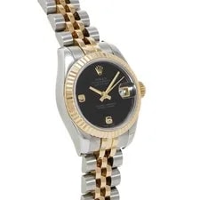 Rolex Datejust RefNo=179173 2BR Dial=Black / Diamond Stainless Steel #W954 3