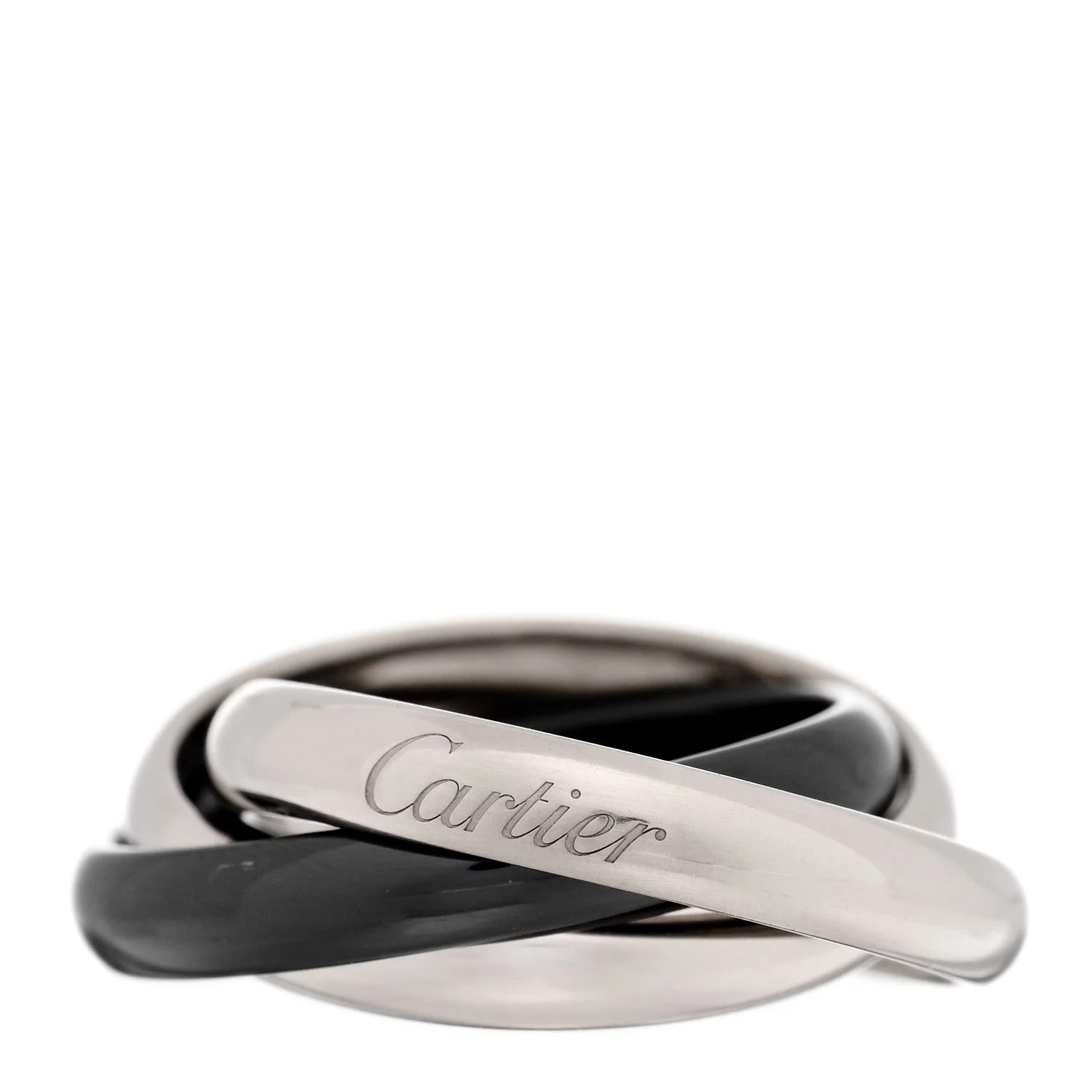 Cartier — 18K White Gold Trinity 49 5 — Jewelry — resale