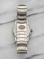 Cartier Rondo Round Ref 1920-1 90s Automatic White Roman Numeral Dial 3