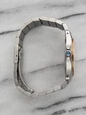 Cartier Rondo Round Ref 1920-1 90s Automatic White Roman Numeral Dial 4
