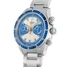 Tudor Heritage Chrono Blue Steel 70330B 2