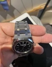 Audemars Piguet 15202ST Royal Oak 39mm Jumbo in Steel With Box Papers AP Service 4