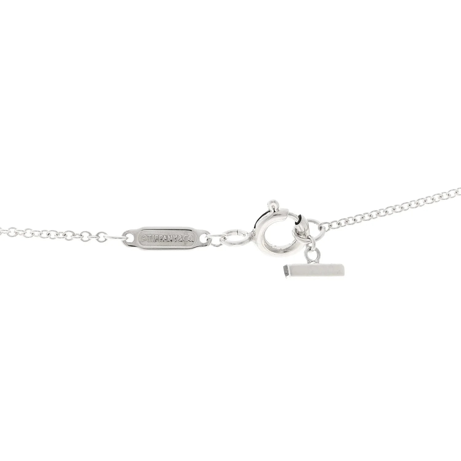 18K White Gold Small T Smile 4