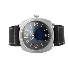 Panerai Radiomir Tre Giorni Stainless Steel Blue Dial 45mm Pam01335 Full Set 2